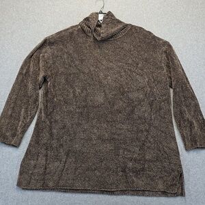 Jones Wear Men's Turtleneck Sweater - Rich Brown